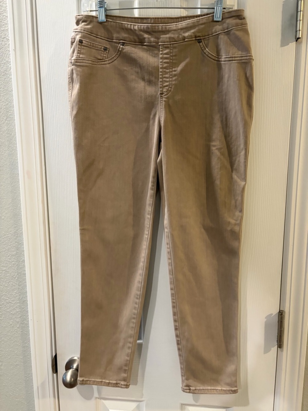 Chico's Brown Jegging Ankle Pants - Picture 2 of 5